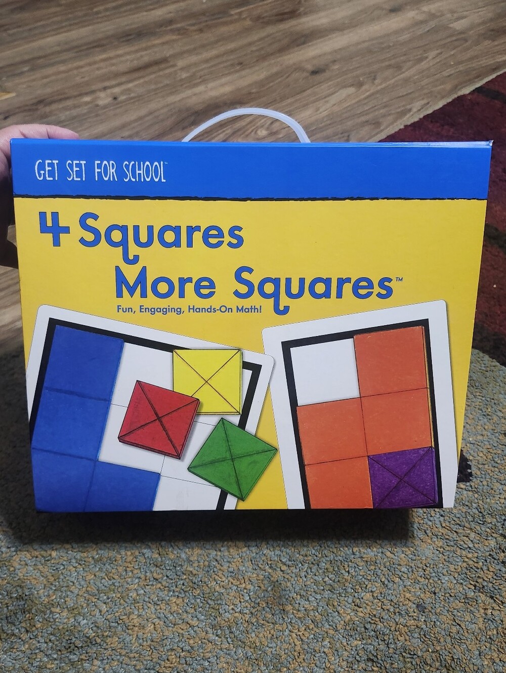 4 Squares / More Squares Kids Math Game - Handwriting Without Tears